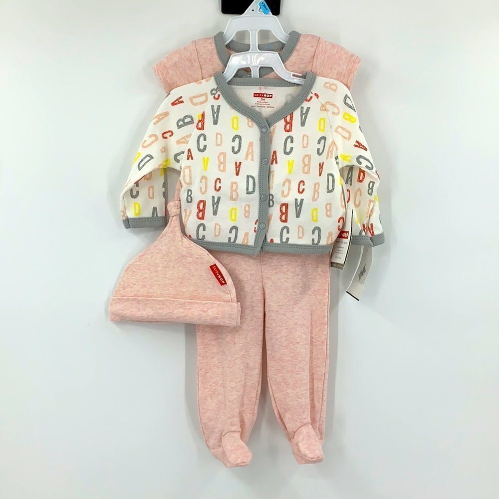 Skip Hop Welcome Home 4pc Set 100% Cotton 3M‎